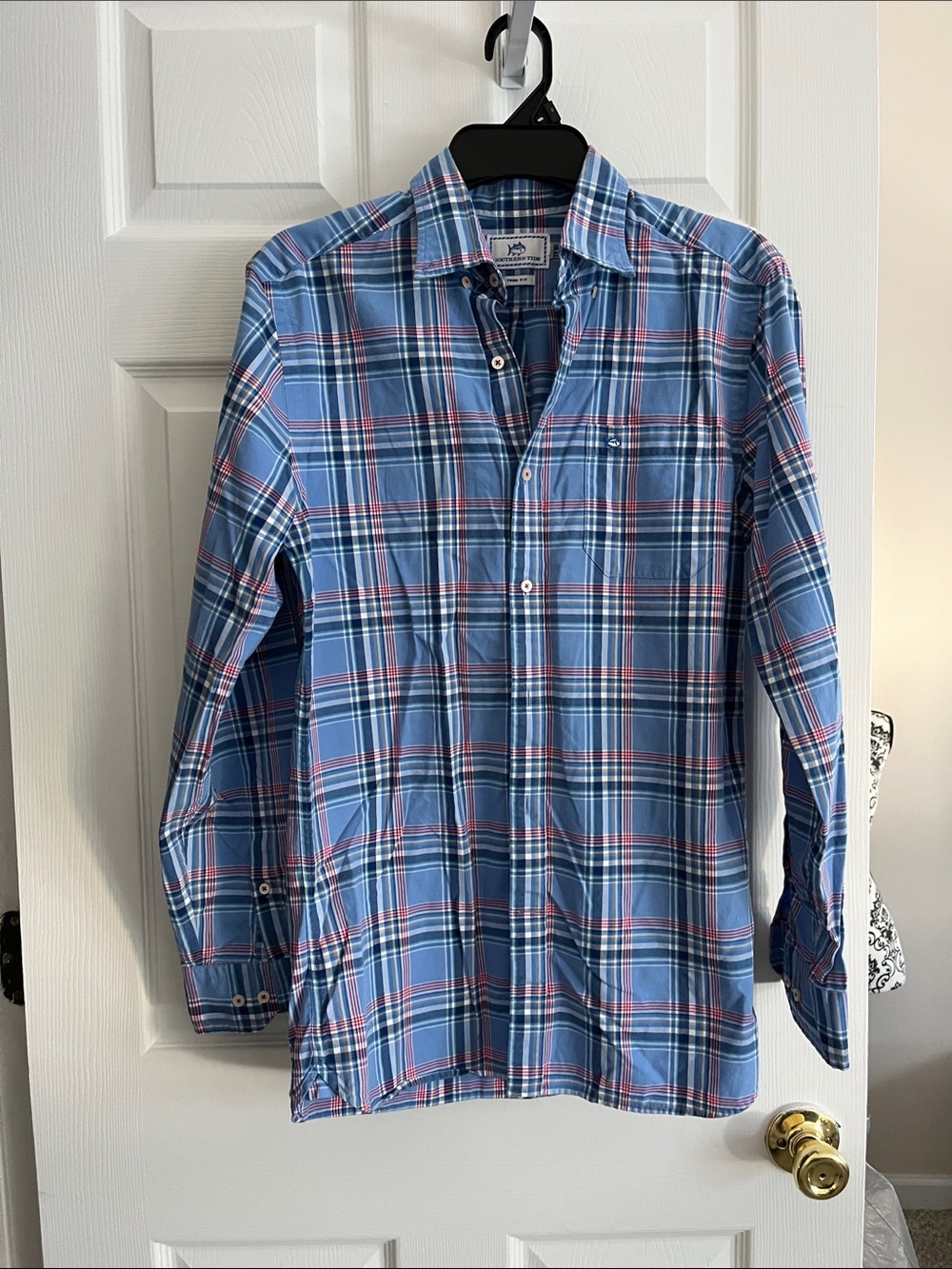 Southern Tide Plaid Button-Down Shirt
